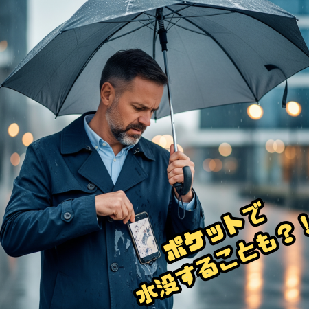 【第76回】雨の日のポケットに注意！防げる水没